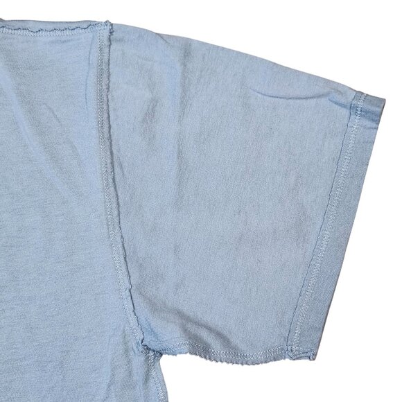 Life Is Good Karma Island Surfer Mens Blue Graphic T-Shirt Medium - Picture 8 of 10